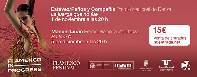 Próximos espectáculos flamencos Teatro Villa de Torrox